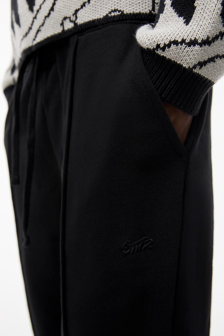 P&B Wide-leg trousers with seam detail