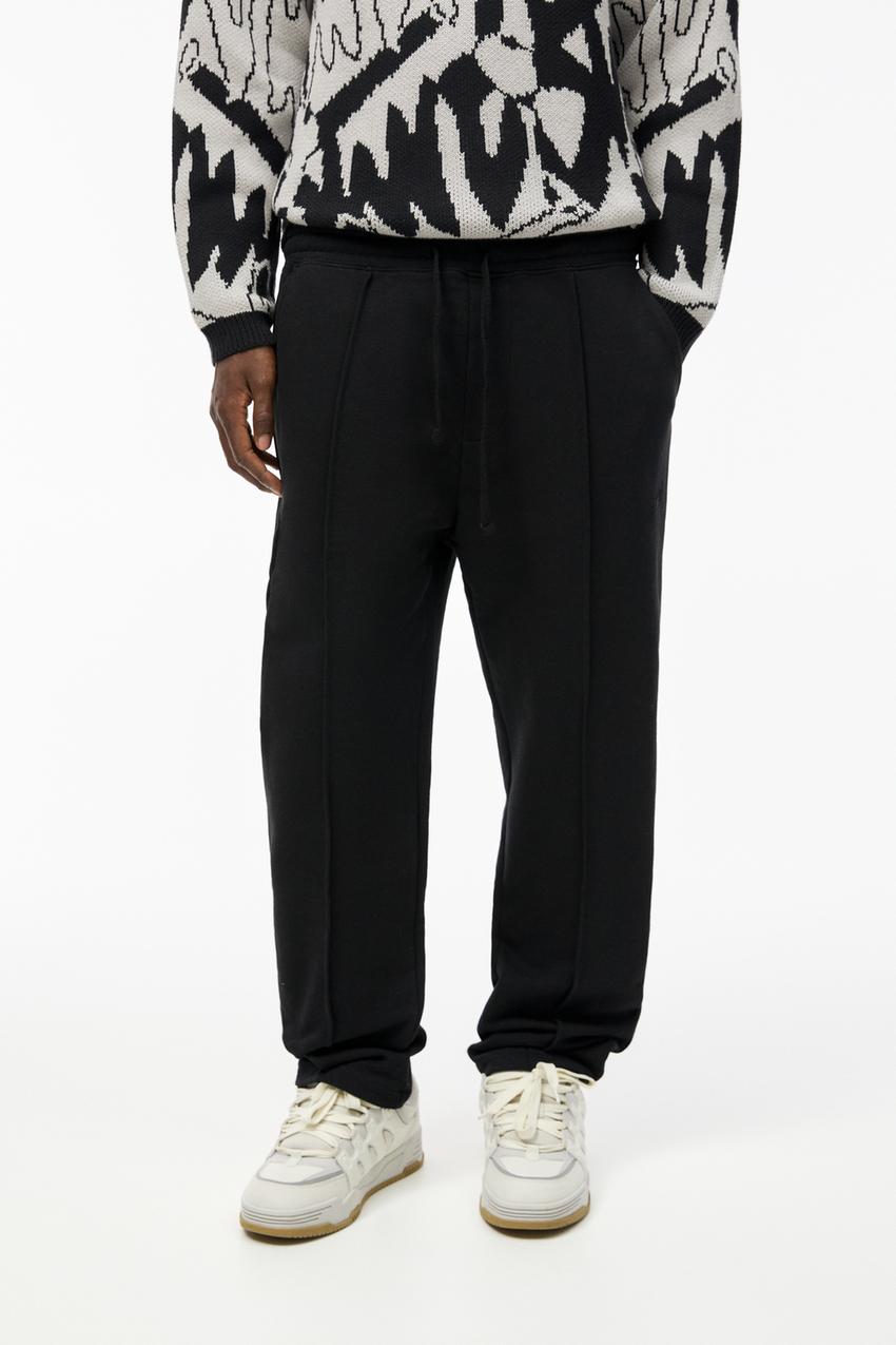 P&B Wide-leg trousers with seam detail