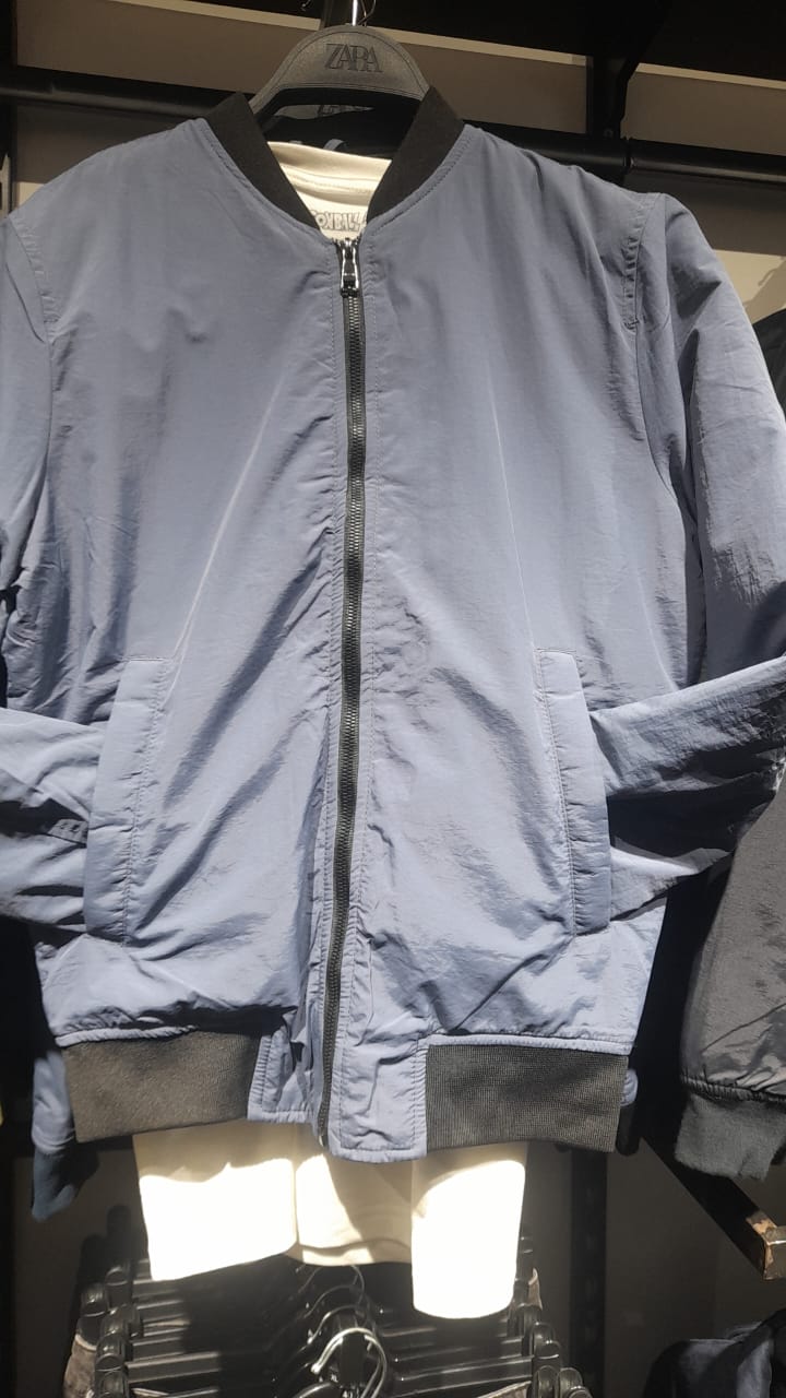 Blue zara jacket