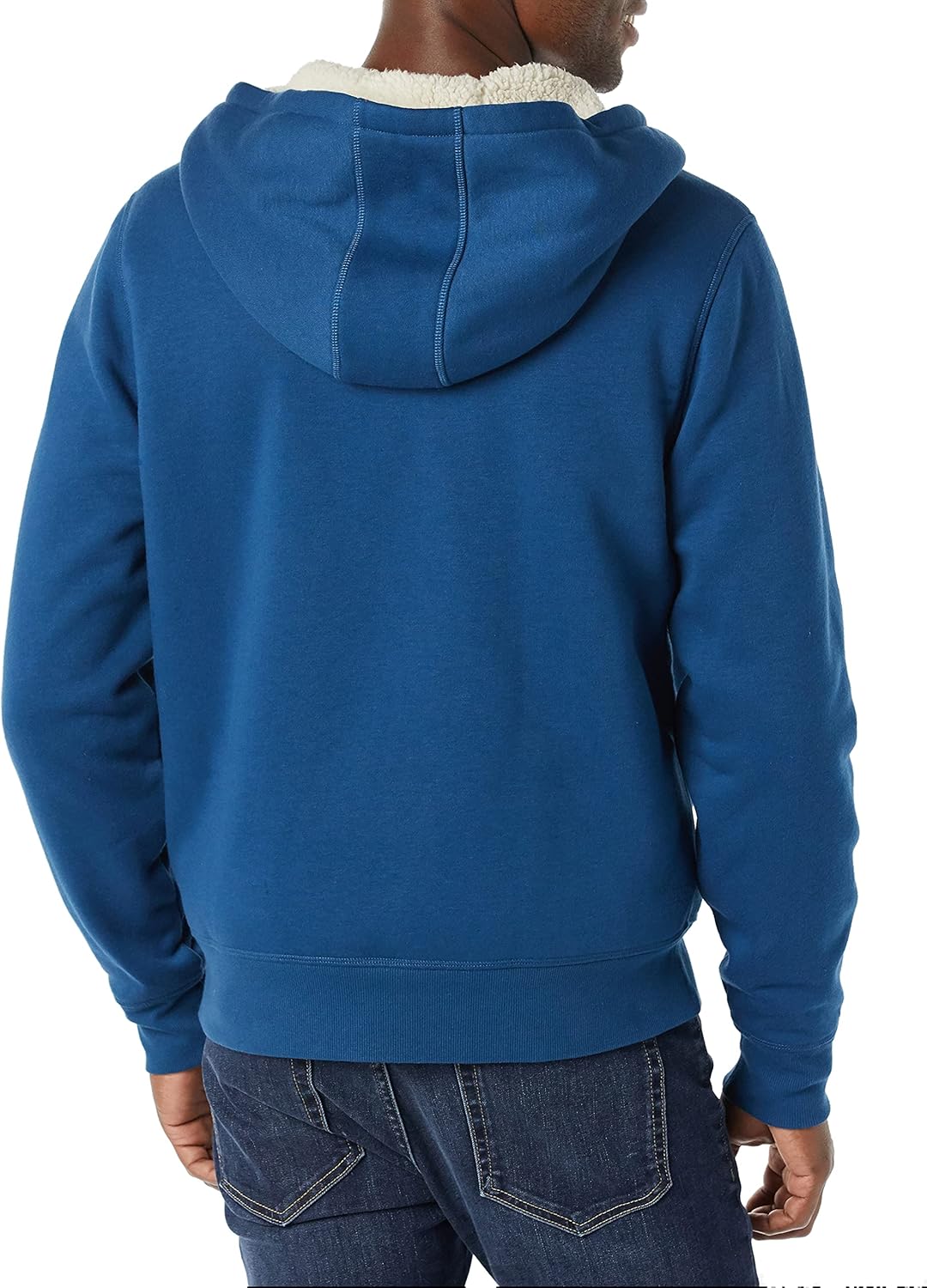 Amazon Essentials Mens Sherpa Lined Full Zip Hoodie
