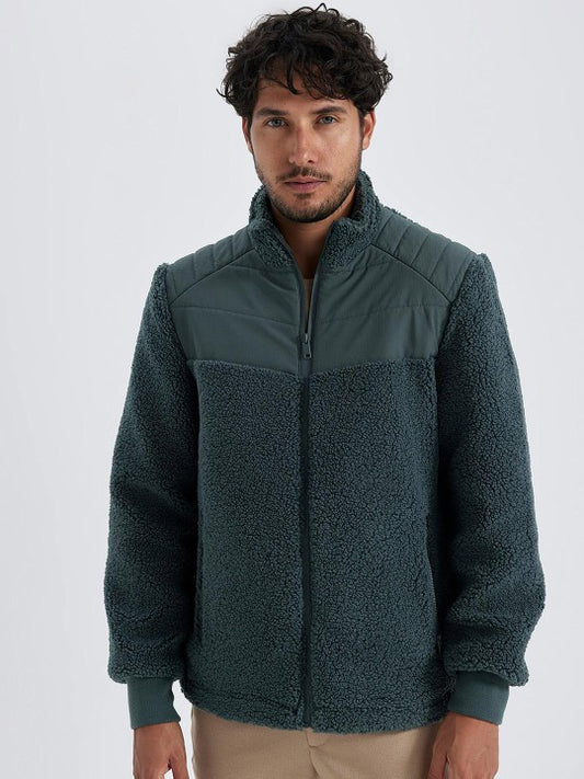 DeFacto Stand Collar Bomber Jacket