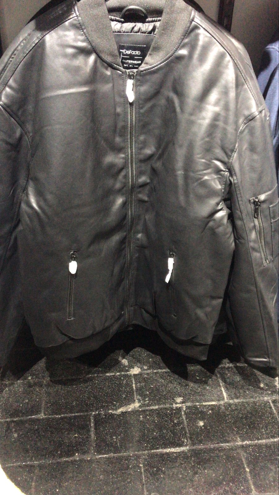 Jacket leather Defacto