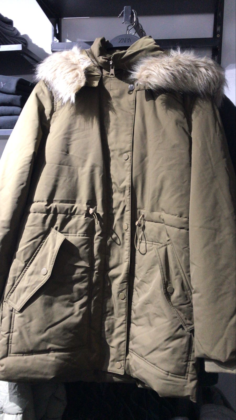 Defacto puffer woman moka jacket