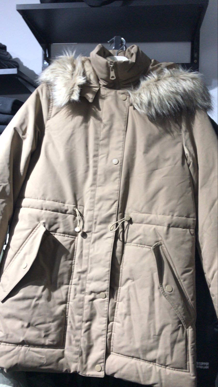 Defacto puffer woman brown jacket