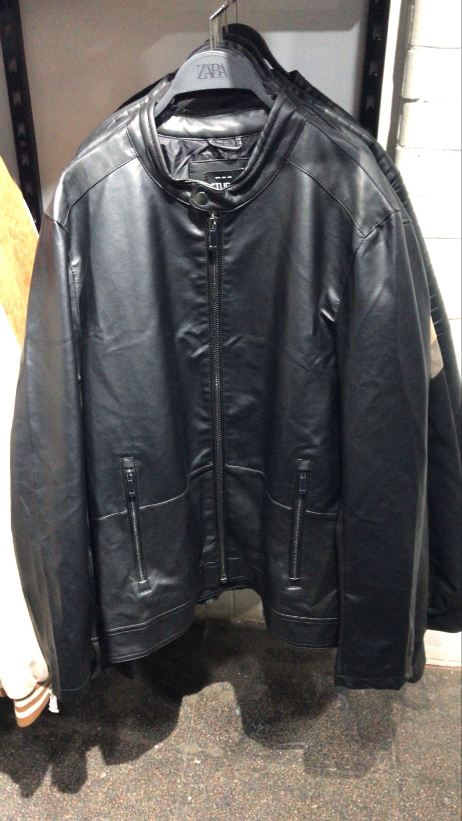 Jacker leather man  black