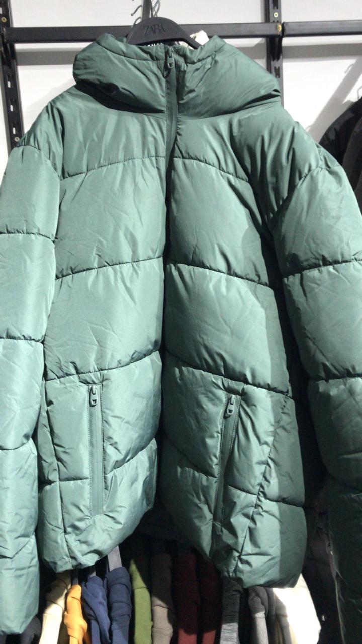 Regular Fit Hooded Puffer Jacket