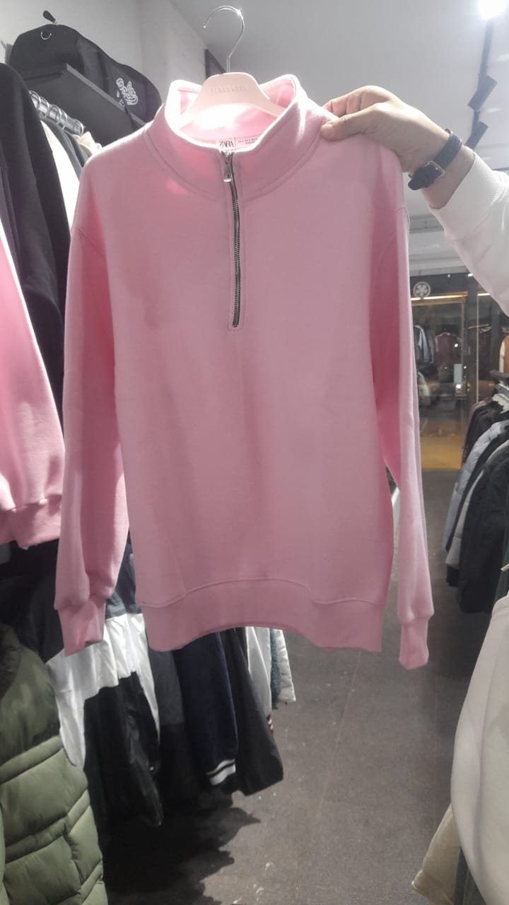 Zara sweatshirt pink
